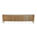 AICO Villa Cherie Media Cabinet in Caramel - Visions in Furniture (La Mirada, CA)