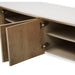 AICO Villa Cherie Media Cabinet in Caramel - Visions in Furniture (La Mirada, CA)