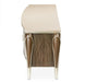 AICO Villa Cherie Media Cabinet in Hazelnut - Visions in Furniture (La Mirada, CA)