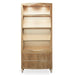 AICO Villa Cherie Bookcase in Caramel - Visions in Furniture (La Mirada, CA)