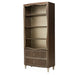 AICO Villa Cherie Bookcase in Hazelnut - Visions in Furniture (La Mirada, CA)