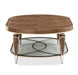 AICO Villa Cherie Oval Cocktail Table in Hazelnut - Visions in Furniture (La Mirada, CA)