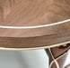 AICO Villa Cherie Oval Cocktail Table in Hazelnut - Visions in Furniture (La Mirada, CA)