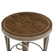 AICO Villa Cherie End Table in Hazelnut - Visions in Furniture (La Mirada, CA)