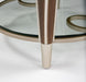 AICO Villa Cherie End Table in Hazelnut - Visions in Furniture (La Mirada, CA)