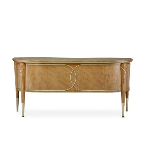 AICO Villa Cherie Desk in Caramel - Visions in Furniture (La Mirada, CA)