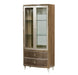 AICO Villa Cherie Display Cabinet in Hazelnut - Visions in Furniture (La Mirada, CA)