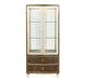 AICO Villa Cherie Display Cabinet in Hazelnut - Visions in Furniture (La Mirada, CA)