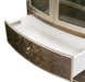AICO Villa Cherie Display Cabinet in Hazelnut - Visions in Furniture (La Mirada, CA)