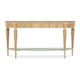 AICO Villa Cherie Console Table in Caramel - Visions in Furniture (La Mirada, CA)