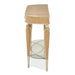 AICO Villa Cherie Console Table in Caramel - Visions in Furniture (La Mirada, CA)
