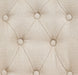 AICO Villa Cherie Tufted Vanity Chair in Hazelnut - Visions in Furniture (La Mirada, CA)