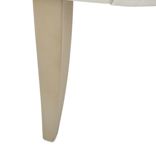 AICO Villa Cherie Tufted Vanity Chair in Hazelnut - Visions in Furniture (La Mirada, CA)