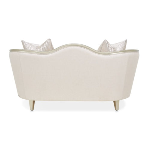 AICO Villa Cherie Loveseat in Caramel - Visions in Furniture (La Mirada, CA)