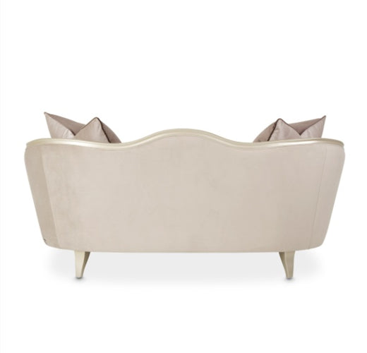 AICO Villa Cherie Loveseat in Hazelnut - Visions in Furniture (La Mirada, CA)