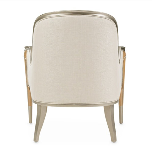 AICO Villa Cherie Accent Chair in Caramel - Visions in Furniture (La Mirada, CA)