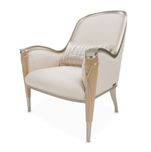 AICO Villa Cherie Accent Chair in Caramel - Visions in Furniture (La Mirada, CA)