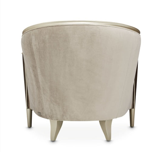 AICO Villa Cherie Matching Accent Chair in Hazelnut - Visions in Furniture (La Mirada, CA)