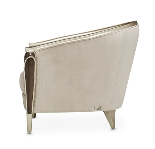 AICO Villa Cherie Matching Accent Chair in Hazelnut - Visions in Furniture (La Mirada, CA)