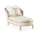 AICO Villa Cherie Chaise in Caramel - Visions in Furniture (La Mirada, CA)