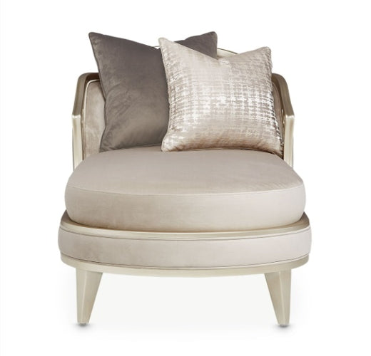 AICO Villa Cherie Chaise in Hazelnut - Visions in Furniture (La Mirada, CA)