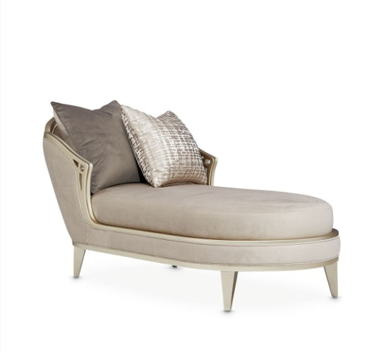AICO Villa Cherie Chaise in Hazelnut - Visions in Furniture (La Mirada, CA)