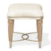 AICO Villa Cherie Ottoman in Caramel - Visions in Furniture (La Mirada, CA)