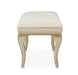 AICO Villa Cherie Tufted Bed Bench in Hazelnut - Visions in Furniture (La Mirada, CA)