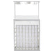 AICO Furniture State St. Wall Bar in Glossy White - Visions in Furniture (La Mirada, CA)
