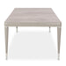 AICO Lanterna Rectangular Dining Table in Silver Mist - Visions in Furniture (La Mirada, CA)