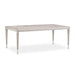 AICO Lanterna Rectangular Dining Table in Silver Mist - Visions in Furniture (La Mirada, CA)