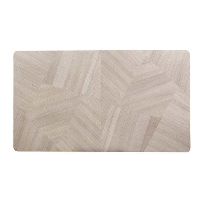 AICO Lanterna Rectangular Dining Table in Silver Mist - Visions in Furniture (La Mirada, CA)