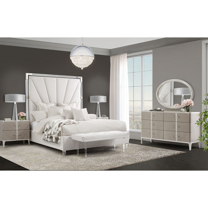 AICO Lanterna Dresser in Silver Mist - Visions in Furniture (La Mirada, CA)