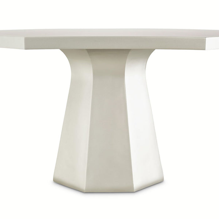 AICO Lanterna Octagon Dining Table in Silver Mist - Visions in Furniture (La Mirada, CA)