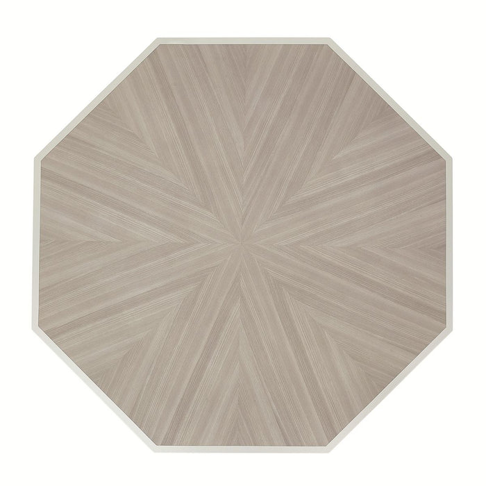 AICO Lanterna Octagon Dining Table in Silver Mist - Visions in Furniture (La Mirada, CA)