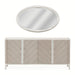 AICO Lanterna Sideboard in Silver Mist - Visions in Furniture (La Mirada, CA)