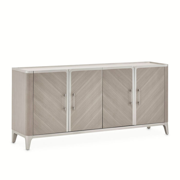 AICO Lanterna Sideboard in Silver Mist - Visions in Furniture (La Mirada, CA)