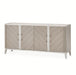 AICO Lanterna Sideboard in Silver Mist - Visions in Furniture (La Mirada, CA)