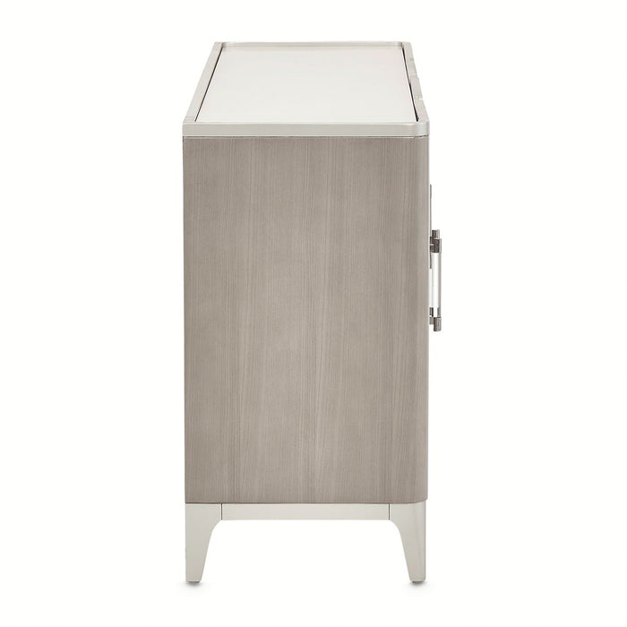 AICO Lanterna Sideboard in Silver Mist - Visions in Furniture (La Mirada, CA)