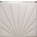 AICO Penthouse/Lanterna King Canopy Channel Tufted Upholstered Bed in Silver Mist - Visions in Furniture (La Mirada, CA)
