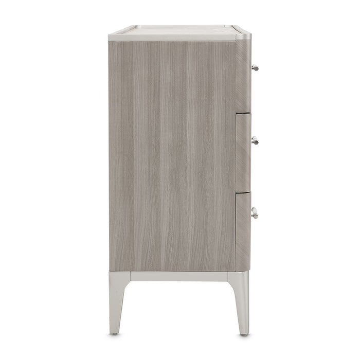 AICO Lanterna Dresser in Silver Mist - Visions in Furniture (La Mirada, CA)