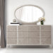 AICO Lanterna Dresser Mirror in Silver Mist - Visions in Furniture (La Mirada, CA)