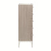 AICO Lanterna Highboy Chest in Silver Mist - Visions in Furniture (La Mirada, CA)