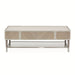 AICO Lanterna Cocktail Table in Silver Mist - Visions in Furniture (La Mirada, CA)