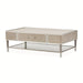 AICO Lanterna Cocktail Table in Silver Mist - Visions in Furniture (La Mirada, CA)