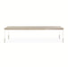 AICO Furniture Penthouse Rectangular Dining Table in Ash Gray - Visions in Furniture (La Mirada, CA)