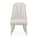 AICO Furniture Penthouse Side Chair (Set of 2) in Ash Gray - Visions in Furniture (La Mirada, CA)