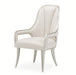 AICO Furniture Penthouse Arm Chair (Set of 2) in Ash Gray - Visions in Furniture (La Mirada, CA)