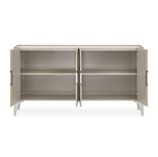 AICO Furniture Penthouse Sideboard in Ash Gray - Visions in Furniture (La Mirada, CA)