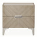 AICO Furniture Penthouse Nightstand in Ash Gray - Visions in Furniture (La Mirada, CA)